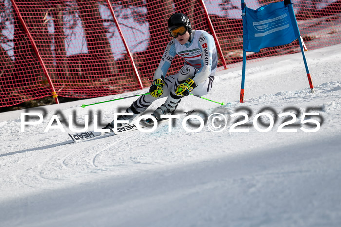 FIS Riesenslalom, Damen + Herren, Deutsche Jugendmeistersachaft 24.01.2025