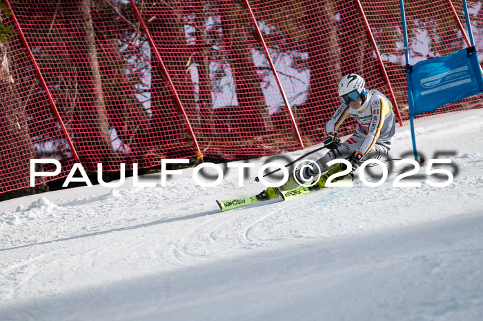 FIS Riesenslalom, Damen + Herren, Deutsche Jugendmeistersachaft 24.01.2025