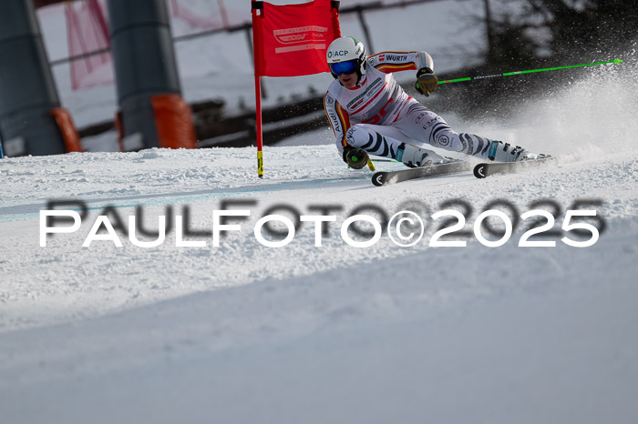 FIS Riesenslalom, Damen + Herren, Deutsche Jugendmeistersachaft 24.01.2025