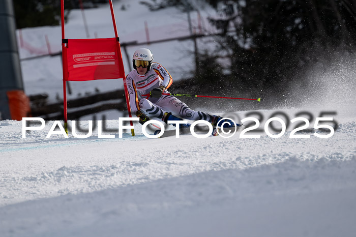 FIS Riesenslalom, Damen + Herren, Deutsche Jugendmeistersachaft 24.01.2025