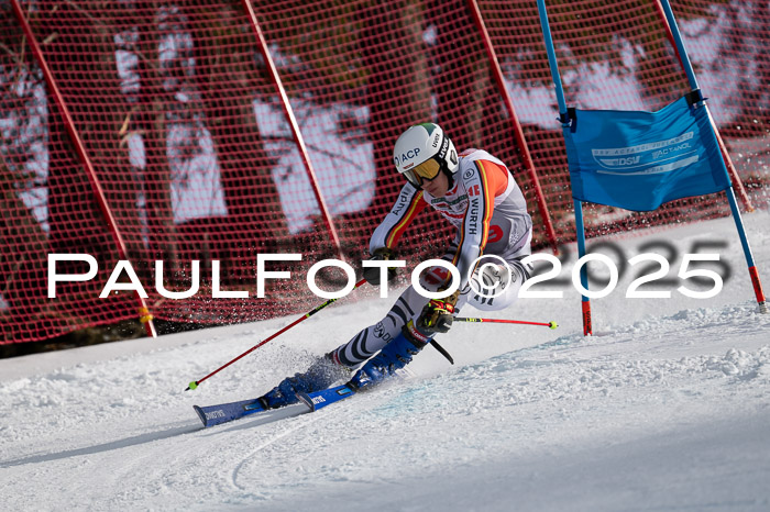 FIS Riesenslalom, Damen + Herren, Deutsche Jugendmeistersachaft 24.01.2025