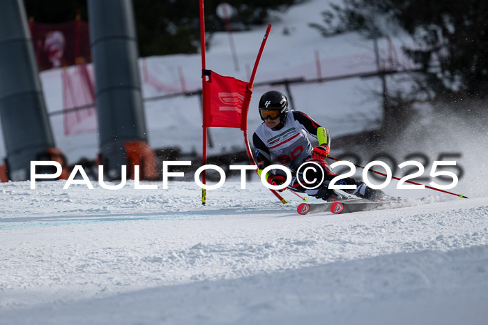 FIS Riesenslalom, Damen + Herren, Deutsche Jugendmeistersachaft 24.01.2025