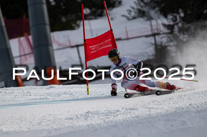 FIS Riesenslalom, Damen + Herren, Deutsche Jugendmeistersachaft 24.01.2025