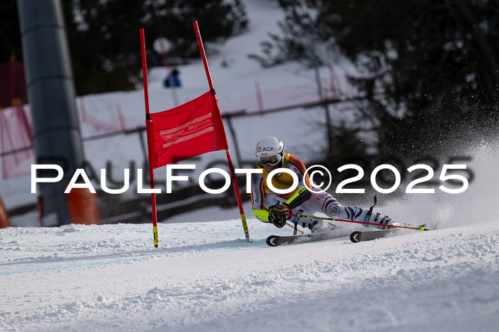 FIS Riesenslalom, Damen + Herren, Deutsche Jugendmeistersachaft 24.01.2025