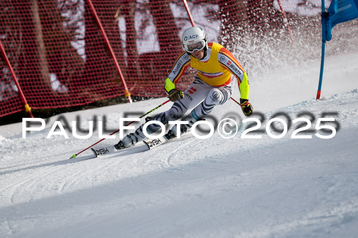 FIS Riesenslalom, Damen + Herren, Deutsche Jugendmeistersachaft 24.01.2025