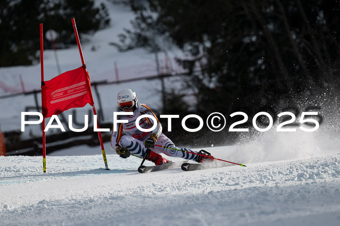 FIS Riesenslalom, Damen + Herren, Deutsche Jugendmeistersachaft 24.01.2025