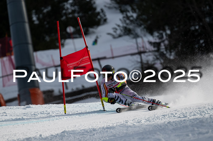 FIS Riesenslalom, Damen + Herren, Deutsche Jugendmeistersachaft 24.01.2025