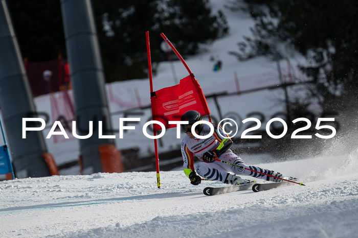 FIS Riesenslalom, Damen + Herren, Deutsche Jugendmeistersachaft 24.01.2025