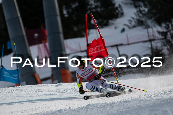 FIS Riesenslalom, Damen + Herren, Deutsche Jugendmeistersachaft 24.01.2025