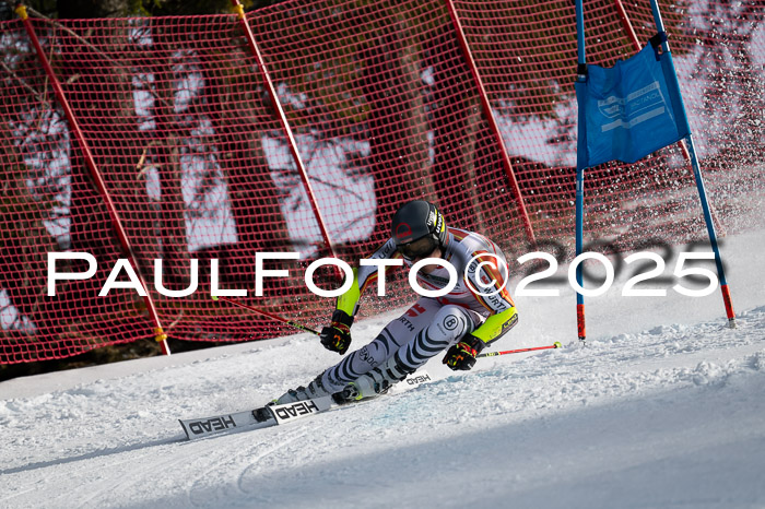 FIS Riesenslalom, Damen + Herren, Deutsche Jugendmeistersachaft 24.01.2025