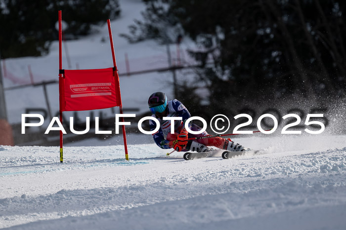 FIS Riesenslalom, Damen + Herren, Deutsche Jugendmeistersachaft 24.01.2025