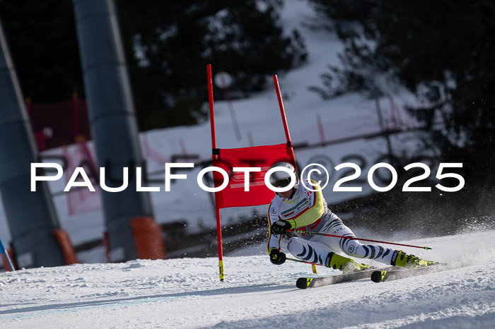 FIS Riesenslalom, Damen + Herren, Deutsche Jugendmeistersachaft 24.01.2025