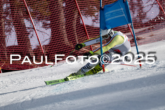 FIS Riesenslalom, Damen + Herren, Deutsche Jugendmeistersachaft 24.01.2025