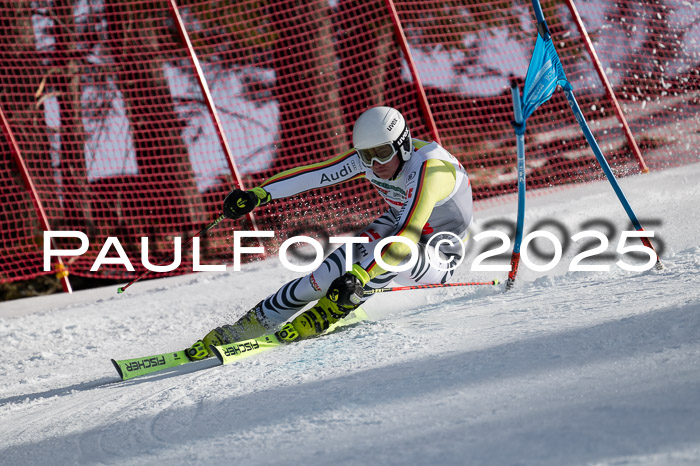 FIS Riesenslalom, Damen + Herren, Deutsche Jugendmeistersachaft 24.01.2025