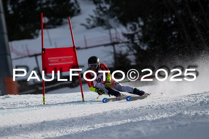 FIS Riesenslalom, Damen + Herren, Deutsche Jugendmeistersachaft 24.01.2025