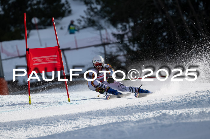 FIS Riesenslalom, Damen + Herren, Deutsche Jugendmeistersachaft 24.01.2025