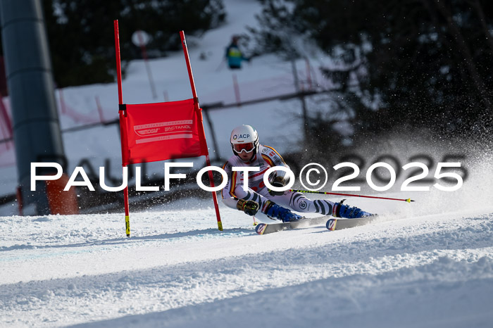 FIS Riesenslalom, Damen + Herren, Deutsche Jugendmeistersachaft 24.01.2025