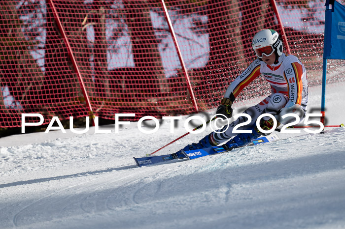 FIS Riesenslalom, Damen + Herren, Deutsche Jugendmeistersachaft 24.01.2025