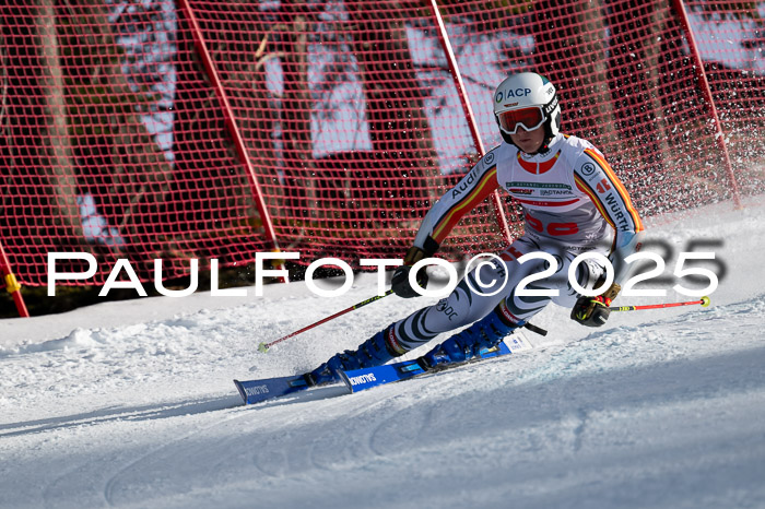 FIS Riesenslalom, Damen + Herren, Deutsche Jugendmeistersachaft 24.01.2025