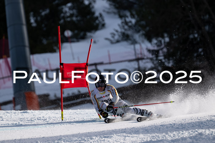 FIS Riesenslalom, Damen + Herren, Deutsche Jugendmeistersachaft 24.01.2025