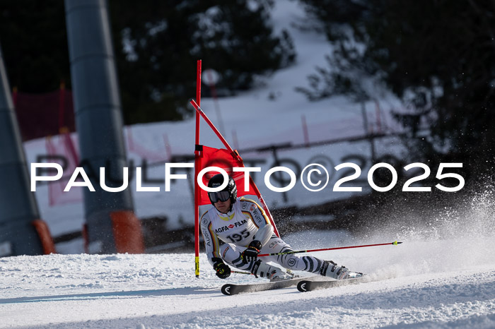 FIS Riesenslalom, Damen + Herren, Deutsche Jugendmeistersachaft 24.01.2025