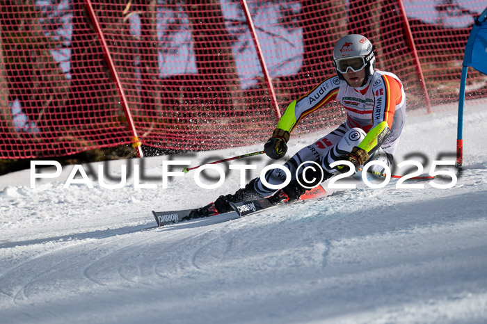 FIS Riesenslalom, Damen + Herren, Deutsche Jugendmeistersachaft 24.01.2025