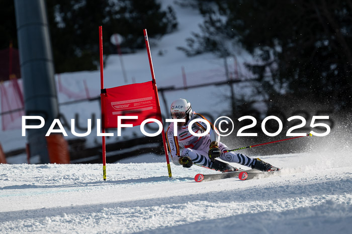 FIS Riesenslalom, Damen + Herren, Deutsche Jugendmeistersachaft 24.01.2025