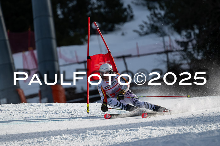 FIS Riesenslalom, Damen + Herren, Deutsche Jugendmeistersachaft 24.01.2025