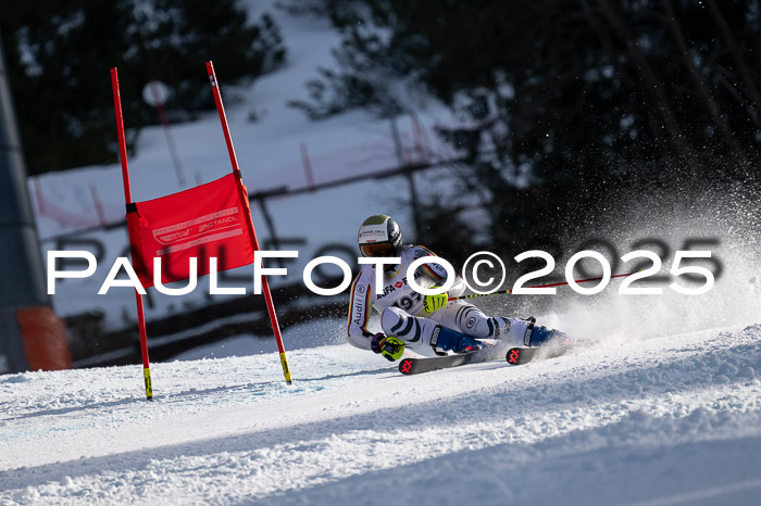 FIS Riesenslalom, Damen + Herren, Deutsche Jugendmeistersachaft 24.01.2025