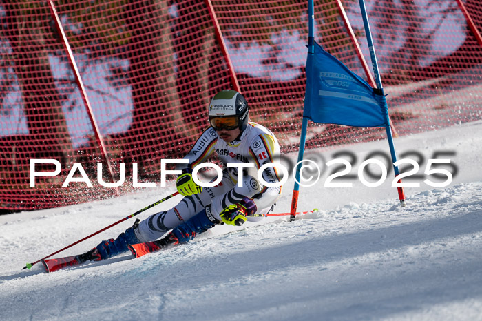 FIS Riesenslalom, Damen + Herren, Deutsche Jugendmeistersachaft 24.01.2025