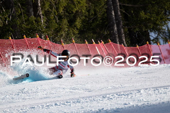 FIS Riesenslalom, Damen + Herren, Deutsche Jugendmeistersachaft 24.01.2025