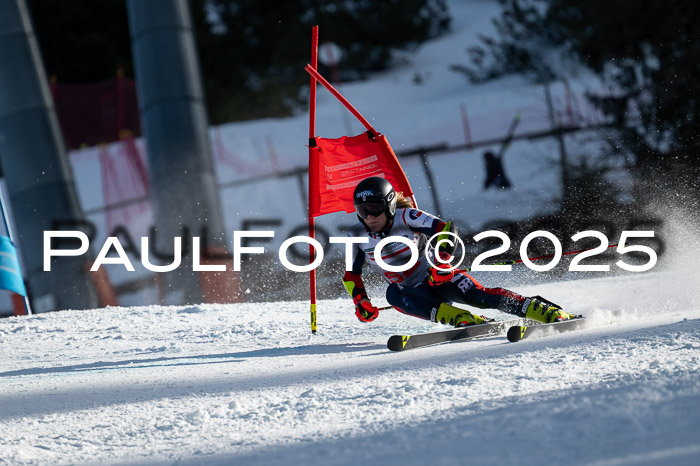 FIS Riesenslalom, Damen + Herren, Deutsche Jugendmeistersachaft 24.01.2025