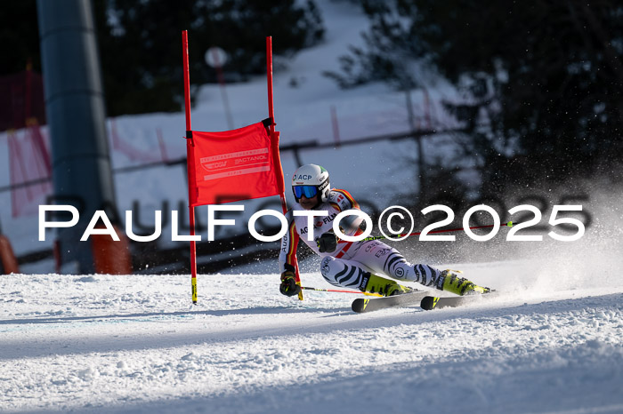 FIS Riesenslalom, Damen + Herren, Deutsche Jugendmeistersachaft 24.01.2025