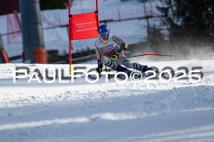 FIS Riesenslalom, Damen + Herren, Deutsche Jugendmeistersachaft 24.01.2025