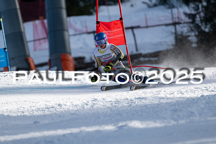 FIS Riesenslalom, Damen + Herren, Deutsche Jugendmeistersachaft 24.01.2025