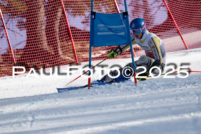 FIS Riesenslalom, Damen + Herren, Deutsche Jugendmeistersachaft 24.01.2025