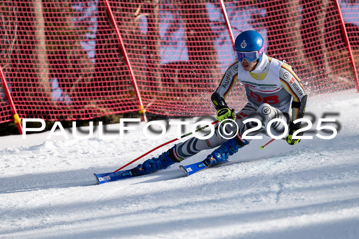 FIS Riesenslalom, Damen + Herren, Deutsche Jugendmeistersachaft 24.01.2025