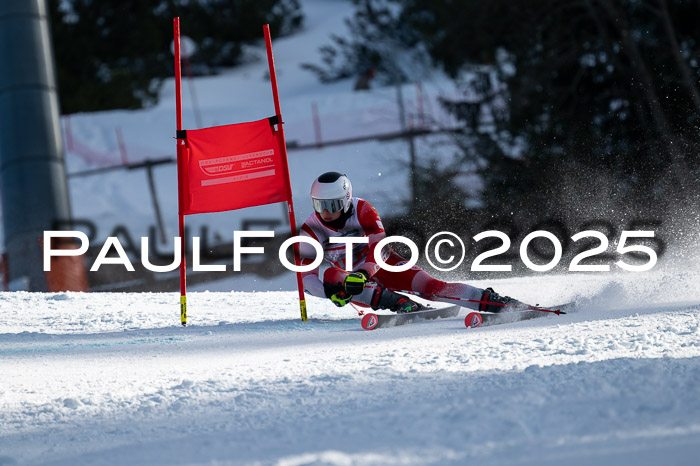 FIS Riesenslalom, Damen + Herren, Deutsche Jugendmeistersachaft 24.01.2025