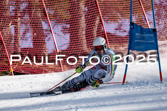 FIS Riesenslalom, Damen + Herren, Deutsche Jugendmeistersachaft 24.01.2025