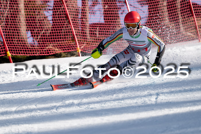 FIS Riesenslalom, Damen + Herren, Deutsche Jugendmeistersachaft 24.01.2025