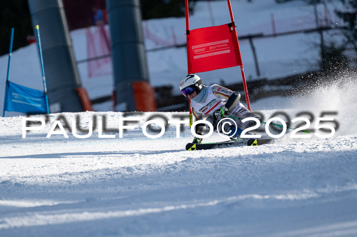 FIS Riesenslalom, Damen + Herren, Deutsche Jugendmeistersachaft 24.01.2025