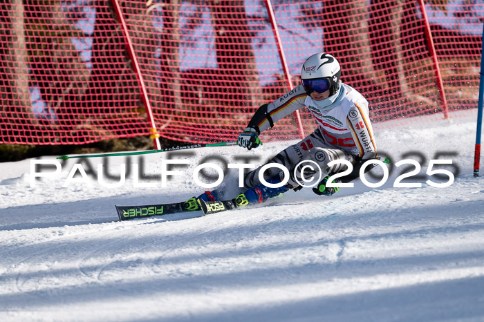 FIS Riesenslalom, Damen + Herren, Deutsche Jugendmeistersachaft 24.01.2025