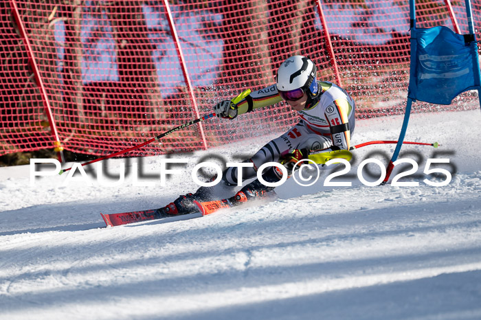 FIS Riesenslalom, Damen + Herren, Deutsche Jugendmeistersachaft 24.01.2025