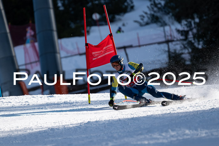 FIS Riesenslalom, Damen + Herren, Deutsche Jugendmeistersachaft 24.01.2025