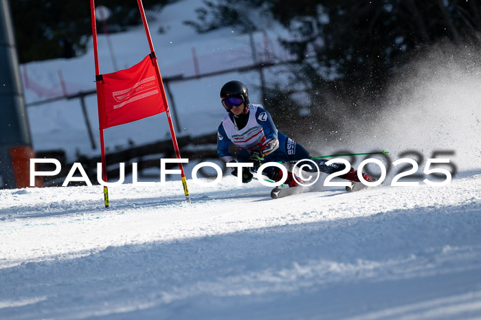 FIS Riesenslalom, Damen + Herren, Deutsche Jugendmeistersachaft 24.01.2025