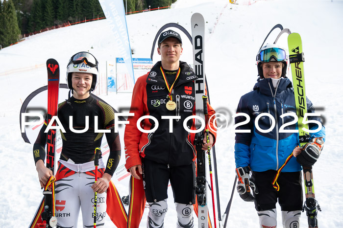 FIS Riesenslalom, Damen + Herren, Deutsche Jugendmeistersachaft 24.01.2025