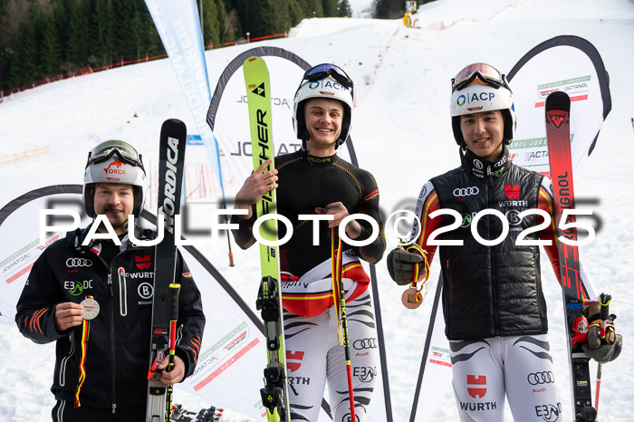 FIS Riesenslalom, Damen + Herren, Deutsche Jugendmeistersachaft 24.01.2025