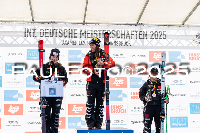 IDM Abfahrt, NC + NJC, Damen und NC + FIS Herren 03.04.2025