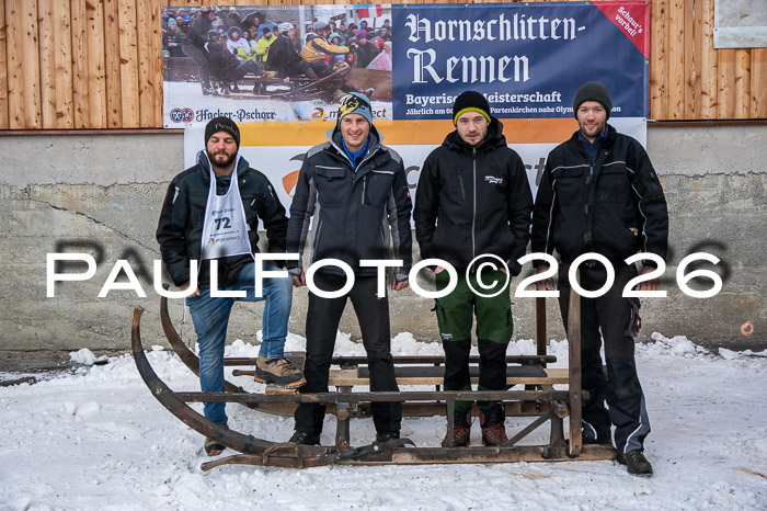 55. Hornschlittenrennen Partenkirchen, 06.01.2026