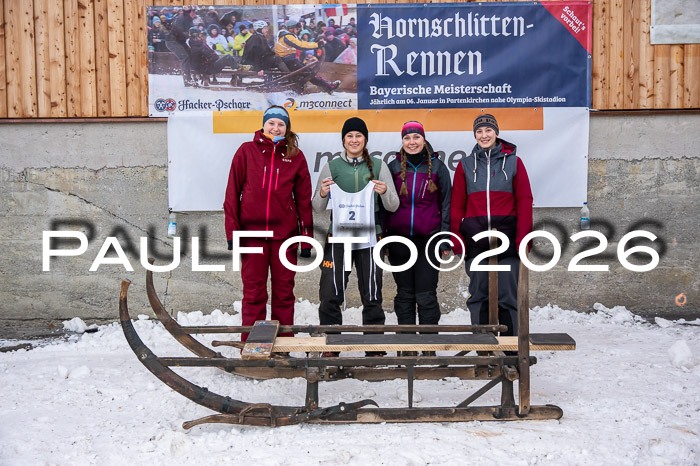 55. Hornschlittenrennen Partenkirchen, 06.01.2026